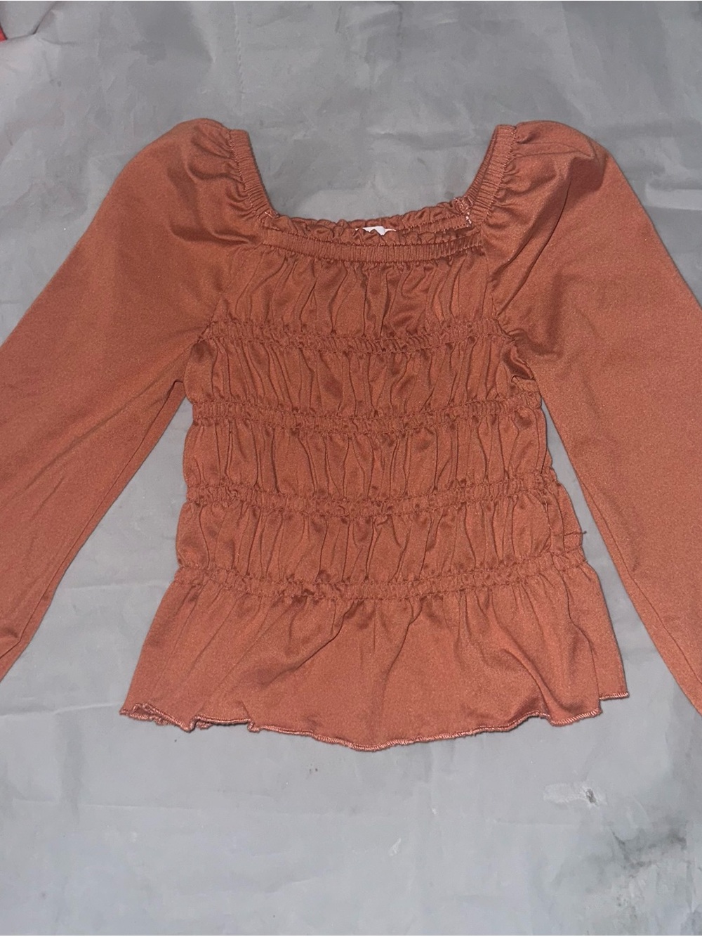 BTWEEN Fairycore Long Sleeve Top – Girls Size M (5T) ✨🌿